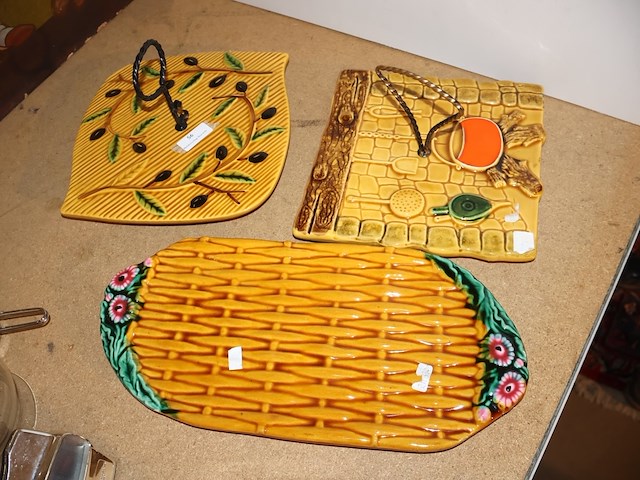 Vallauris serveerschaal (x3) - afbeelding 2 van  5