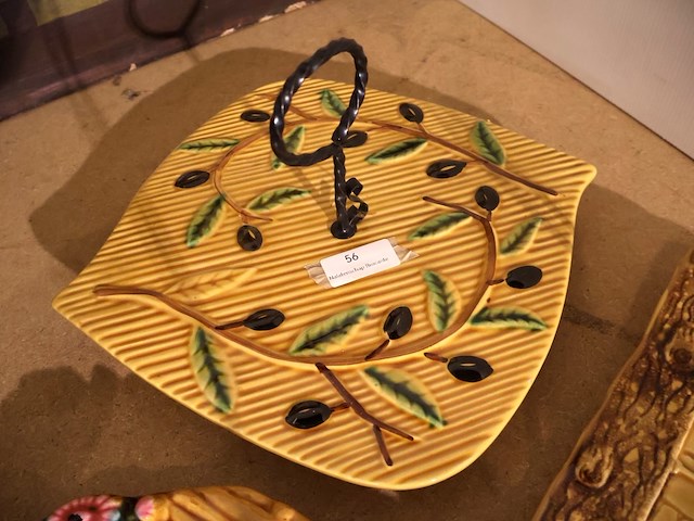 Vallauris serveerschaal (x3) - afbeelding 4 van  5