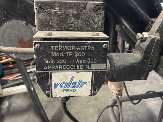 Valsir tp200 stuiklasmachine - afbeelding 6 van  6