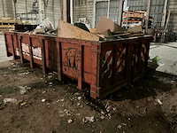 Valvan afzet afvalcontainer met inhoud - afbeelding 4 van  4