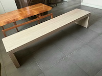 Van de lisdonk eiken zitbank - afbeelding 1 van  2