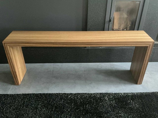 Van de lisdonk zebrano bijzettafel - afbeelding 1 van  3