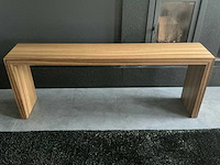 Van de lisdonk zebrano bijzettafel - afbeelding 1 van  3