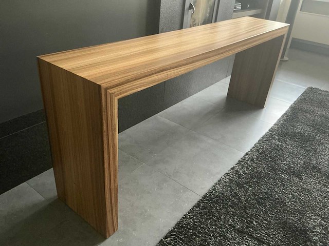 Van de lisdonk zebrano bijzettafel - afbeelding 2 van  3