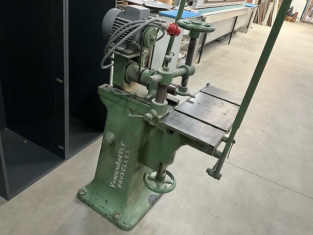 Van den abeele horontale langgatboormachine - functioneel - afbeelding 7 van  8