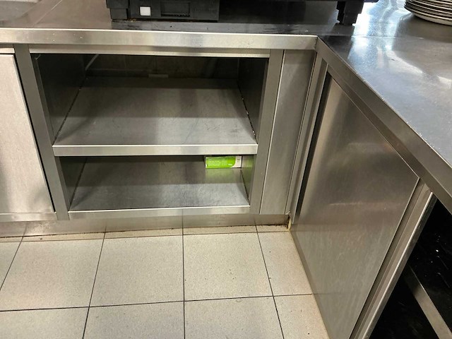 Van gestel l-vormige rvs werktafel - afbeelding 5 van  21