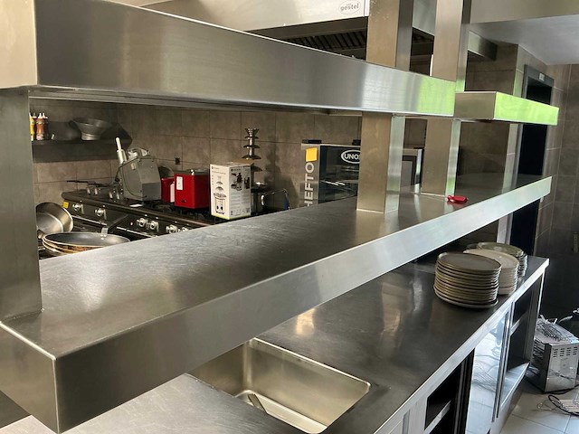 Van gestel l-vormige rvs werktafel - afbeelding 15 van  21