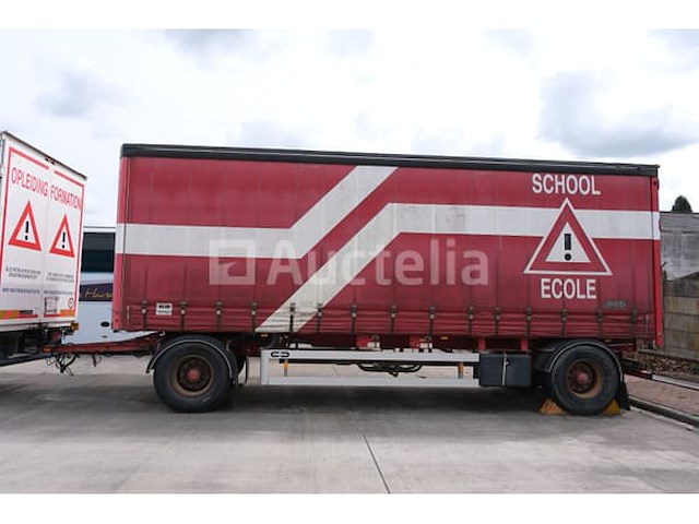 Van hool 2k1016 schuifgordijn dolly trailer (2004-vin:ye12k1016aa403189) - afbeelding 1 van  45