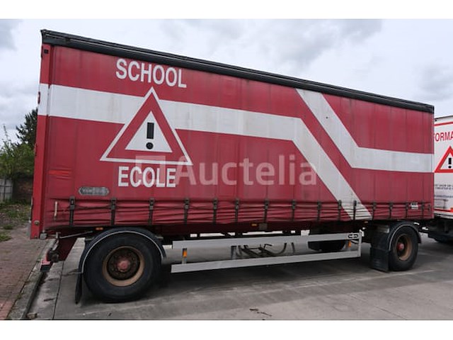 Van hool 2k1016 schuifgordijn dolly trailer (2004-vin:ye12k1016aa403189) - afbeelding 18 van  45