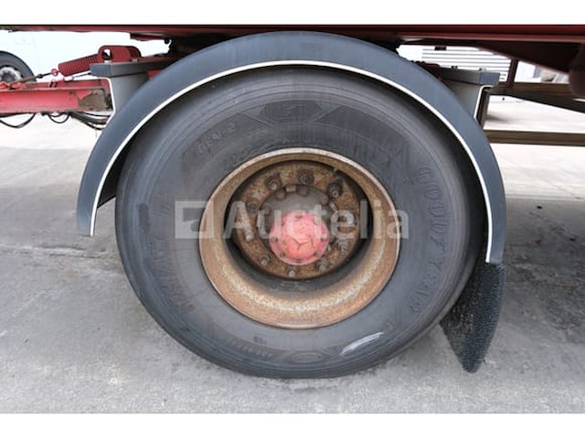 Van hool 2k1016 schuifgordijn dolly trailer (2004-vin:ye12k1016aa403189) - afbeelding 22 van  45
