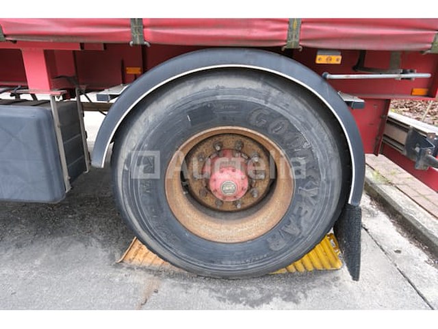 Van hool 2k1016 schuifgordijn dolly trailer (2004-vin:ye12k1016aa403189) - afbeelding 23 van  45
