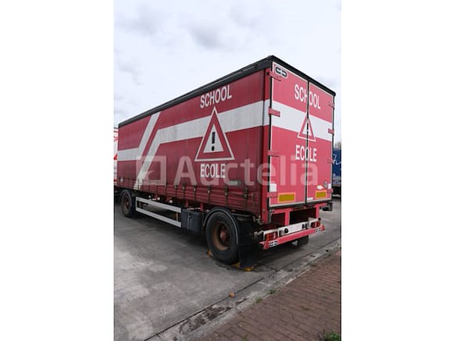 Van hool 2k1016 schuifgordijn dolly trailer (2004-vin:ye12k1016aa403189) - afbeelding 43 van  45