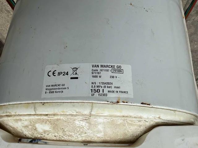 Van marcke go uf 1523ed andere keukenapparaten - afbeelding 5 van  5