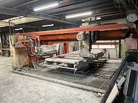 Van voorden sigma 3 steenzaagmachine