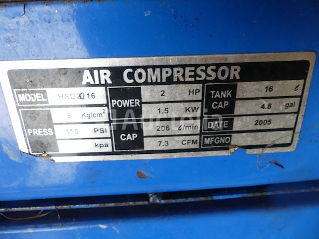 Vanamax hsd 2016 compacte compressor - afbeelding 1 van  5