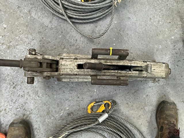 Vanas - 3t - staaldraad takel tirfors - afbeelding 5 van  5