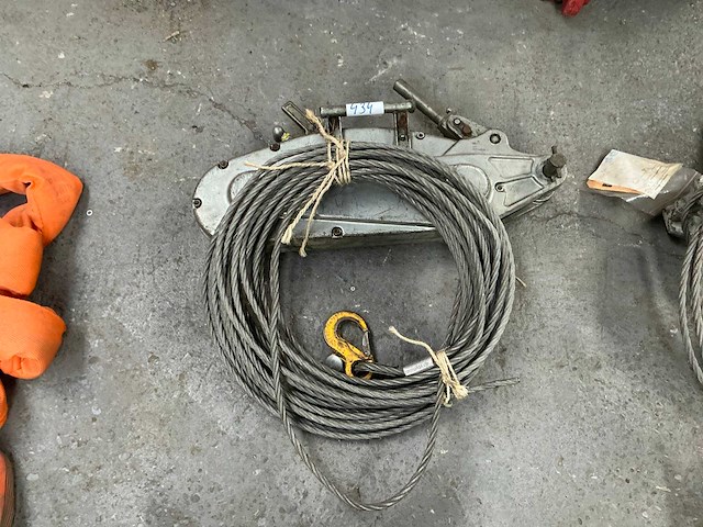 Vanas - supertil 3.2t - staaldraad takel tirfors - afbeelding 1 van  5