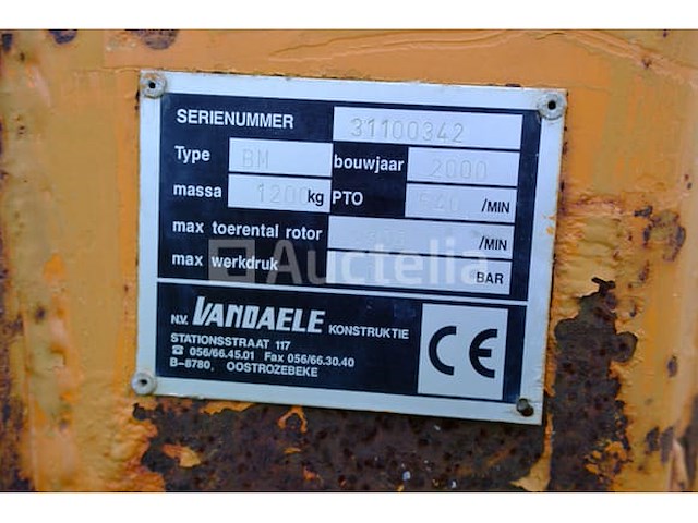 Vandaele bm maaaiarm - afbeelding 1 van  9