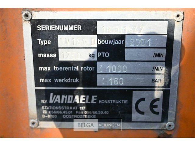 Vandaele houtversnipperaar op aanhangwagen - afbeelding 7 van  18