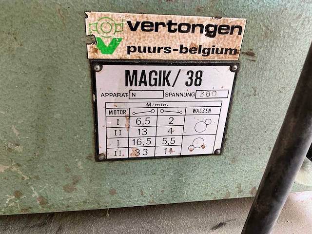 Vandenabeele freesmachine - afbeelding 4 van  8