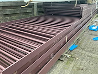 Vandun 14-delige metalen balustrade/hekwerk - afbeelding 2 van  3