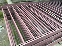 Vandun 14-delige metalen balustrade/hekwerk - afbeelding 3 van  3