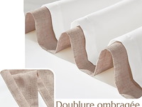 Vangao gordijnen, linnen gordijnen met voering - afbeelding 3 van  4