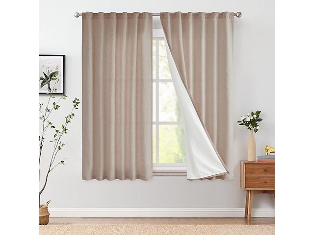 Vangao linnen gordijnen - afbeelding 1 van  4