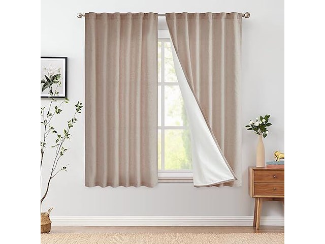 Vangao linnen gordijnen - afbeelding 1 van  4
