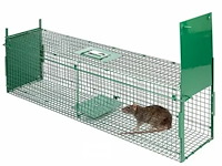 Vangkooi voor ratten van 100x25x28cm - dubbele ingang - opvouwbaar - afbeelding 1 van  3