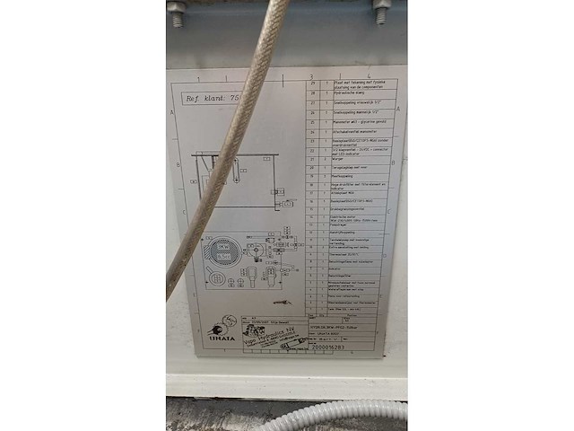 Vapo hydraulische schaarheftafel met hydrauliekgroep - afbeelding 3 van  3