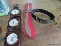 Varia, barometer, weerstation, zwaard enz…. - afbeelding 2 van  5