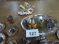 Varia, onderleggers, schaaltjes, verzilverd enz… - afbeelding 4 van  4