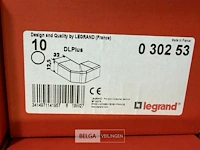 Variablele platte hoek legrand dlplus (10 st/doos-5 dozen) - afbeelding 2 van  2