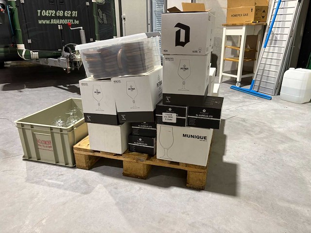 Variatie glazen, tassen en onderleggers - afbeelding 4 van  5