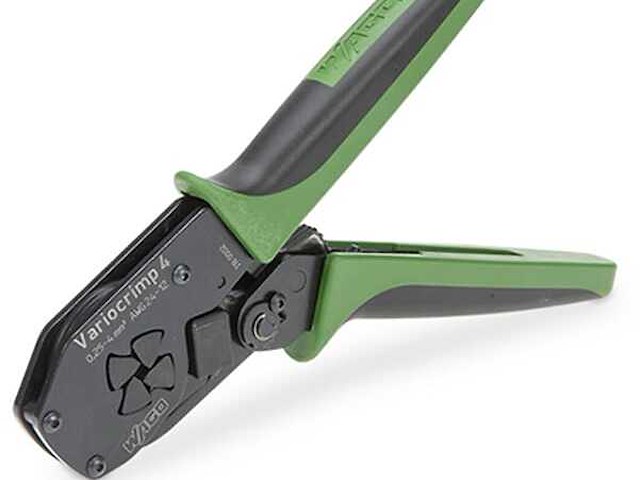Variocrimp 4 krimptang voor 0,25mm² - 4mm² eindpunten - wago - 206-1204 - afbeelding 1 van  1
