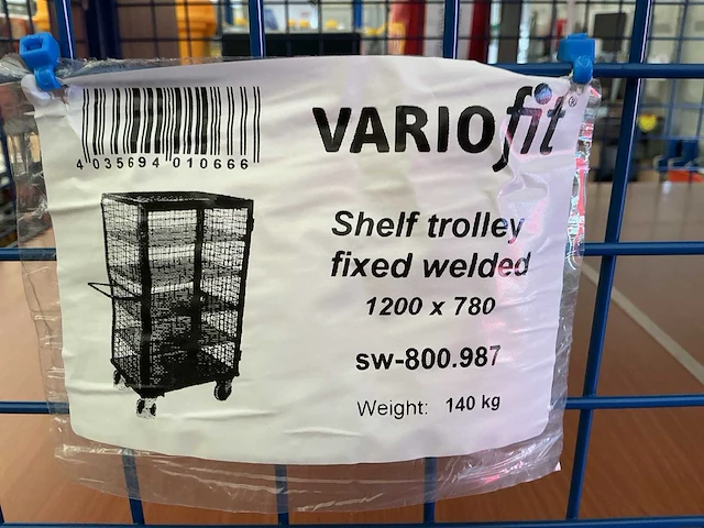 Variofit sw-800.987 mobiele etagewagen met cilderslot - afbeelding 3 van  5