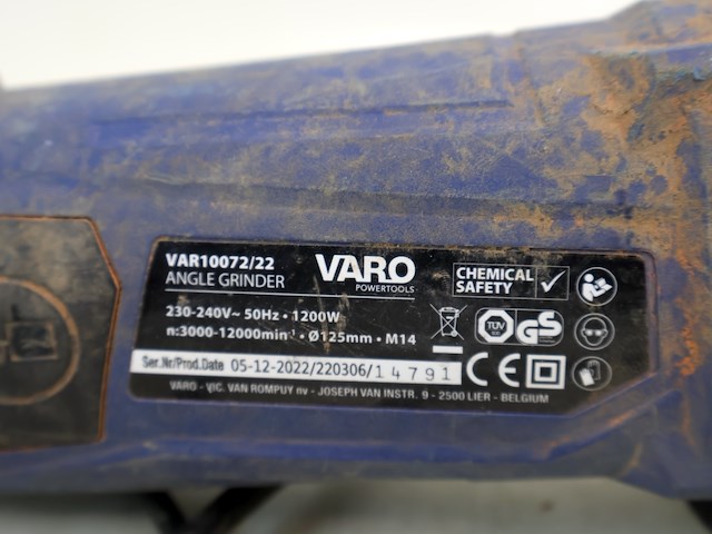 Varo haakse slijper - afbeelding 4 van  4