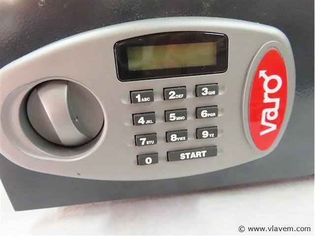 Varo nummerslot kluis 43x35x20cm - afbeelding 2 van  3