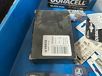 Varta / duracell zaklamp en knoopcel batterijen - afbeelding 3 van  5