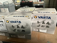 Varta motorfiets accu 12 v (5x) - afbeelding 1 van  2