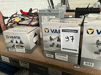 Varta motorfiets accu 12 v (5x) - afbeelding 2 van  2