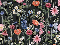 Varypaper behang met bloemen, 4 rollen - afbeelding 1 van  6