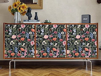 Varypaper behang met bloemen, 4 rollen - afbeelding 5 van  6