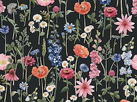 Varypaper behang met bloemen, 4 rollen - afbeelding 1 van  6