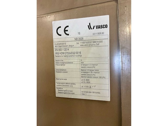 Vasco iris hdm handdoekradiator (2x) - afbeelding 2 van  3