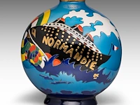 Vase 'normandie', danillo curetti (1953-1993) for faiences de longwy, france, ed. 24/50 40 cm. (15 3/4 in.)