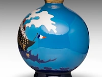 Vase 'normandie', danillo curetti (1953-1993) for faiences de longwy, france, ed. 24/50 40 cm. (15 3/4 in.) - afbeelding 2 van  8