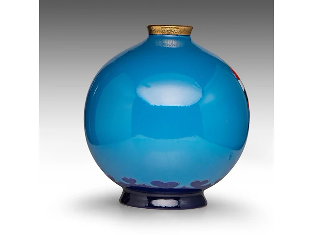 Vase 'normandie', danillo curetti (1953-1993) for faiences de longwy, france, ed. 24/50 40 cm. (15 3/4 in.) - afbeelding 3 van  8