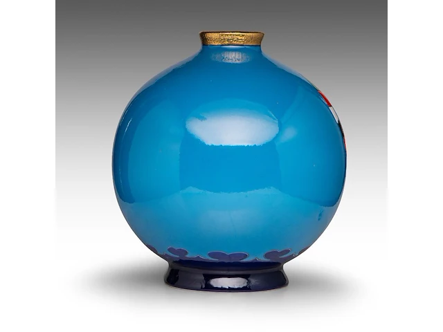 Vase 'normandie', danillo curetti (1953-1993) for faiences de longwy, france, ed. 24/50 40 cm. (15 3/4 in.) - afbeelding 4 van  8